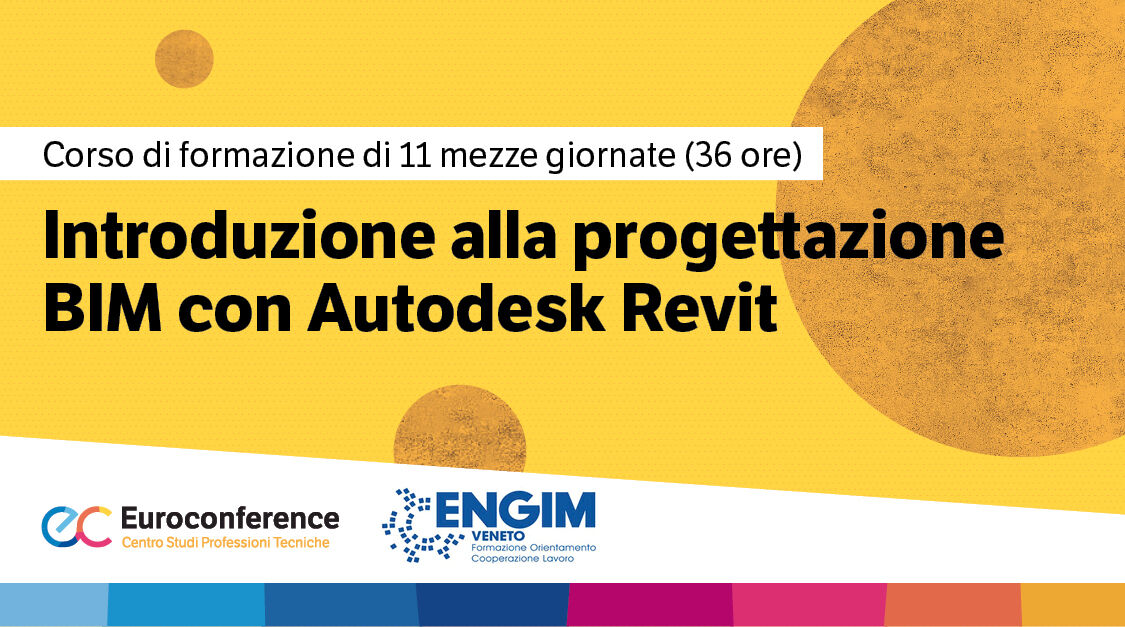 Immagine Introduzione alla progettazione BIM con Autodesk Revit | Euroconference